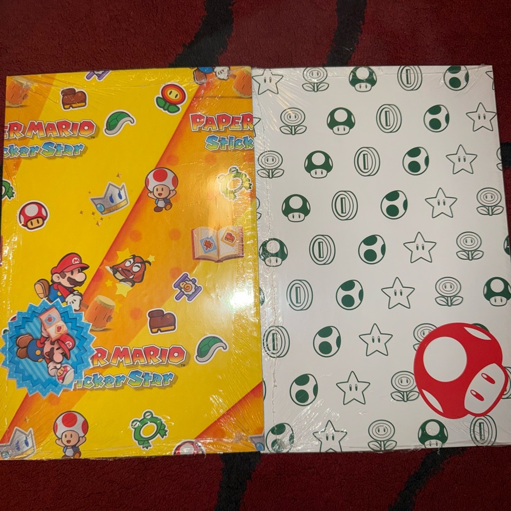 Super Mario bros wrapping paper